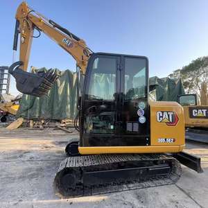 เครื่องขุด5ton ขนาดเล็กสำหรับงานเกษตรกรรมเครื่องขุดตีนตะขาบ305.5E2หนอนผีเสื้อขนาดเล็ก - Product Image 3