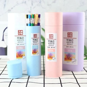 Ensemble de crayons de couleur à base d'huile sans aiguiseur avec mine remplaçable - Product Image 6