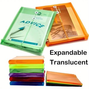 File Folders Plastic Envelopes with <strong>Button</strong> <strong>and</strong> <strong>String</strong> Plastic Tie <strong>Closure</strong> Plastic Envelopes - Product Image 3