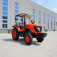 Tracteurs agricoles diesel 4x4 certifiés CE Euro 5 de Chine, 12-15 ch, mini-tracteur chinois à 4 roues