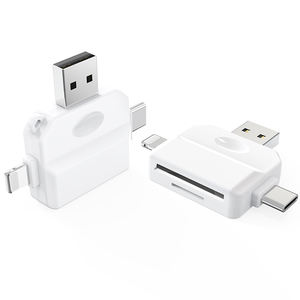 OTG-kaartlezer Multifunctionele 3-in-2 Type-C naar SD USB-flashlezeradapter met camera-kaartlezer voor pc/laptop - Product Image 2