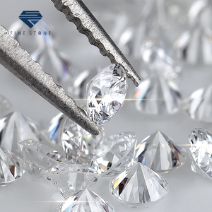 0.2カラットラボダイヤモンドラウンドブリリアントEXカットIGI DホワイトカラーVVS-VS 3.7mm 3.8mm HPHT CVDダイヤモンド - Product Image 2