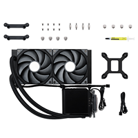 Nouveau TRYX PANORAMA 240 3D AMOLED affichage 2K écran Rotabale CPU refroidisseur d'eau pour PC de jeu refroidissement AIO CPU refroidisseur avec écran