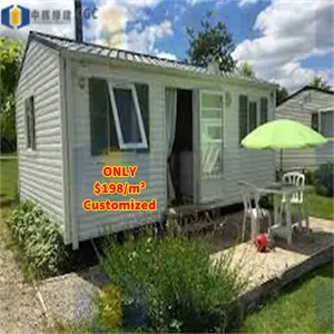 CGCH 2021 modern prefab flat fashion mobile home living 20ft prefab container house for sale luxury container house