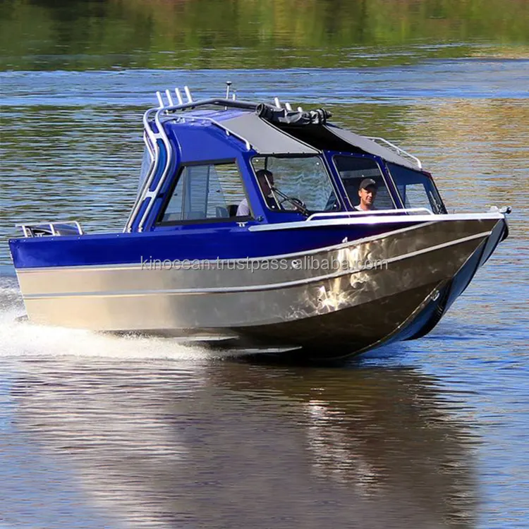 Verkaufsschlager China Kinocean Aluminium Fischerkabine Boot Jet-Ski-Boote mit Motor zu verkaufen