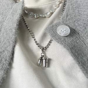 Collar con Colgante de Falda de Hada Exquisito con Diamantes Completos en Plata de Ley S925 para Mujer, Pendientes de Moda con Falda Pequeña y Dulce para Clavícula - Product Image 2