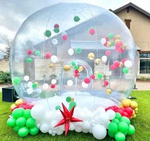 Balon Artis Populer Gaya Baru PVC Balon Kastil Tiup Rumah Menyenangkan Rumah Goyang Gelembung