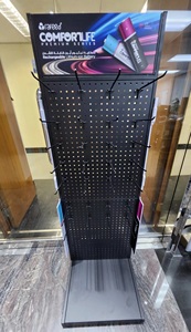 Customized Supermarket Durable Tabletop Metal <b>Display</b> <b>Stand</b> Pegboard <b>Display</b> Racks <b>for</b> Retail Spaces Shop - Product Image 5