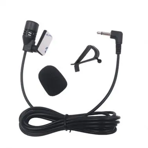 Vente en gros d'autoradio GPS omnidirectionnel à condensateur <span class=keywords><strong>Microphone</strong></span> antibruit Communication filaire externe en plastique - Product Image 2