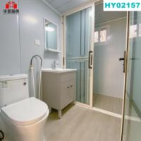Maison modulaire extensible de 20 pieds, maison portable, conteneur extensible, 3 chambres