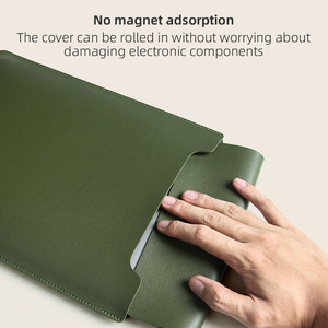 Phụ kiện máy tính bằng da PU, bao da laptop, túi đựng máy tính xách tay cho Macbook - Product Image 2