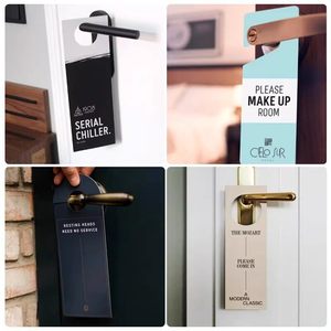 Promotion exceptionnelle <span class=keywords><strong>sur</strong></span> les supports publicitaires immobiliers économiques : affiches de <span class=keywords><strong>porte</strong></span> et panneaux extérieurs pour hôtels avec la phrase « Veuillez ne pas déranger », en cours. - Product Image 3