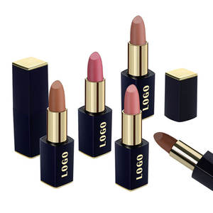 Barra de labios mate magnética negra Barra de labios de larga duración Etiqueta privada Proveedor de barra de labios al por mayor - Product Image 1