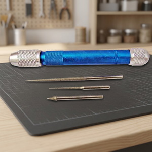 Juego de 3 Escariadores de Diamante con Soporte, Herramientas para Joyería con Recubrimiento de Diamante, Herramientas para Orfebrería, Herramientas Manuales para Artesanía | GS102 - Product Image 3