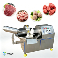Hachoir à viande en acier inoxydable 20L 40L 80L 125L avec 3 ou 6 lames pour la transformation de la viande et la fabrication de saucisses