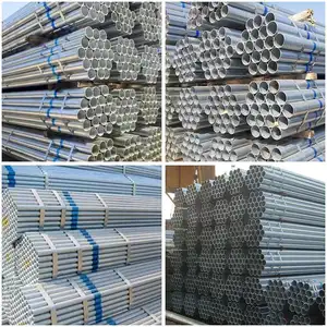 Hot Dipped Galvanized Gi Steel Pipes Pre Galvanized Rectangular Welded Iron Tube Schedule 40 80 Pipe With Square Gate Design