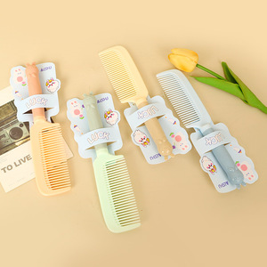 Nouvelle Brosse à Cheveux en Plastique Parfumée au Blé, Grande et Épaisse, à Motif Dessin Animé, pour la Beauté et l'Usage Quotidien - Product Image 4