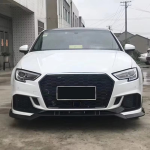 Paraurti Anteriore Stile RS3 con Griglia a Nido d'Ape per <span class=keywords><strong>Audi</strong></span> <span class=keywords><strong>A3</strong></span> S3 8V <span class=keywords><strong>Berlina</strong></span> 2017-2019 Kit Carrozzeria Facelift Upgrade Ricambi Auto Originali - Product Image 6