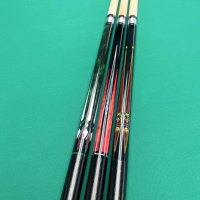 1/2-teiliger russischer Pyramid-Billardqueue, 160 cm Ahorn-Oberteil, 13 mm Spitze, 22-25 oz Poolqueue für russisches Billard