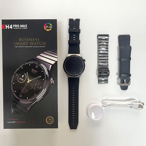 GAOKE NFC Fitness <span class=keywords><strong>Tracker</strong></span> Reloj inteligente Monitoreo de Salud de oxígeno en sangre H4 Pro Max Reloj inteligente de llamada 3 en 1 <span class=keywords><strong>Smartwatch</strong></span> para hombres - Product Image 3