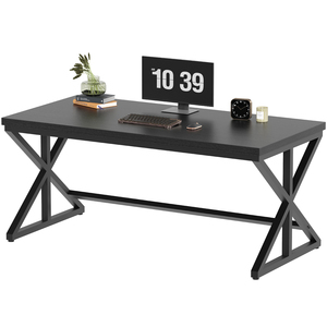 Thiết kế công nghiệp đơn giản máy tính Màu Đen nghiên cứu bàn làm việc hiện đại hiện đại nhà văn phòng PC viết bàn - Product Image 6