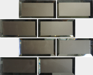 2019 Coverings 48*98 Crystal <span class=keywords><strong>Beveled</strong></span> Glass Gương Khảm Gạch Lồng Vào Nhau Cho Tường Backsplash Phòng Tắm - Product Image 4