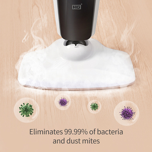 HG Multi-Superficie Duro Floor Cleaner per La Pulizia e Sanificazione 3 Livelli di <span class=keywords><strong>Scopa</strong></span> A <span class=keywords><strong>Vapore</strong></span> con 2 A <span class=keywords><strong>Vapore</strong></span> Mop Pad - Product Image 2