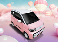 Chery QQ Ice 2024, 4 places, nouvelle énergie, mini-voiture électrique, 27 CV, carrosserie fermée