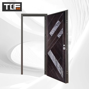 Porte de sécurité en acier galvanisé simple, design moderne et élégant en acier inoxydable, pour la maison, Indonésie - Product Image 5