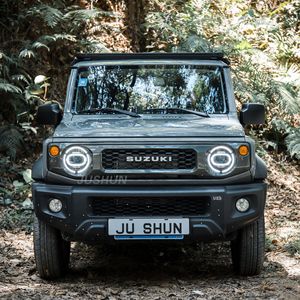 Jushun Suzuki Jimny ชุดไฟหน้า LED โปรเจคเตอร์ซีนอนแบบ Bi Xenon 12000 LM คู่มือแสงคู่รุ่น G Class - Product Image 2