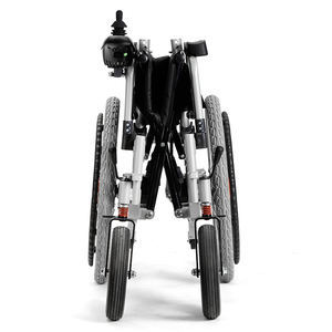 Venta caliente Nuevo diseño Fabricado Sillas de ruedas 500W Motor sin escobillas Profesional Conveniente Silla de ruedas eléctrica plegable - Product Image 6