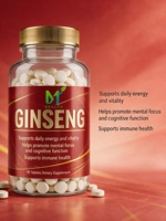 Ginseng OEM 90 comprimés, soutient l'énergie et la vitalité quotidiennes