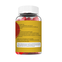 Gummies à la berbérine et à la cannelle de Ceylan, compléments alimentaires en marque privée, emballage personnalisé, étiquette personnalisée, fabricant OEM ODM