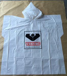 Poncho reciclado bolsa de plástico poncho deportivo - Product Image 1