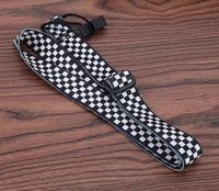 Sangle ukulélé sans poinçon bandoulière cou sangle en coton accessoires ukulélé