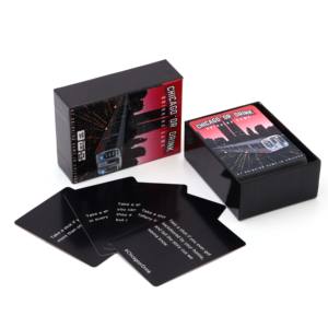 プロのカードゲームカスタムカードゲームボックス付きパーソナライズ面白いエンターテインメント紙のカードゲーム - Product Image 1