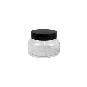 Wholesale Customization 150g 200g 220G 250ml PET Plastic Amber Cosmetic Cream Jar With Lids /jars Container Packaging - Product Image 1