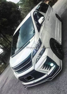 Parachoques delantero de fibra de vidrio tipo SLKB para Toyota Vellfire serie 20 AH20 2008-2015 - Product Image 3