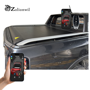 อุปกรณ์เสริมรถกระบะ Zolionwil ฝาปิดกระบะท้ายแบบม้วนเก็บได้ ทำจากอะลูมิเนียม สำหรับรถฟอร์ด เรนเจอร์ ไวลด์แทรค ปี 2023 - Product Image 1
