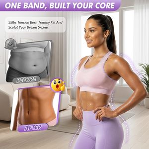 Maniglia per Fasce di Resistenza a Pedale 55LBS, Fasce Elastiche per Allenamento di Core e Braccia, Terapia Fisica, Pilates, Palestra Domestica per Donne - Product Image 3
