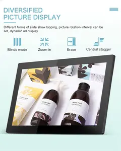 Tela sensível ao toque de 10.1 polegadas digital photo album Usingwin nuvem wi-fi digital photo frame