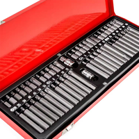 54-PC Torx Bit Socket Set 1/2 "& 3/8" Drive CRV Steel Star Bit Kit pour outils de véhicule de réparation automatique