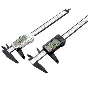 0-150mm 6 polegada Tela LCD Ferramenta De Medição Digital Vernier Caliper Micrômetro Eletrônico Régua Vernier Calipers