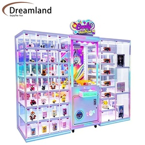 Máquina de garras de premios de dulces operada con monedas, nueva, de alta rentabilidad, con llave de bloqueo maestra-esclava, para centros de entretenimiento y arcades interiores. - Product Image 5