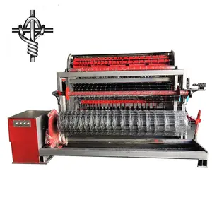 High Speed Hot Dipped Galvanized Fixed Knot Wild Fence Weaving Making Machine