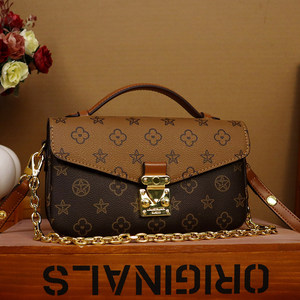 Nuevo Bolso Cuadrado de Diseño Clásico y Lujoso para Mujer, con Monograma de Moda, Cadenas Dobles de Alta Gama, Cierre con Bloqueo, Elegante Bolso de Mano - Product Image 4