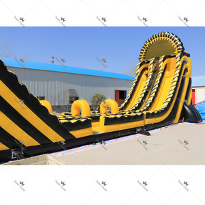 Toboggan gonflable commercial pour parcours zippé, jeu interactif gonflable d'<span class=keywords><strong>extérieur</strong></span> pour location en <span class=keywords><strong>extérieur</strong></span> - Product Image 3