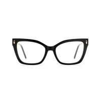 Lunettes de soleil œil-de-chat élégantes et tendance, grand format, en matériaux mixtes, durables, anti-lumière bleue, protection solaire, unisexe, design unique