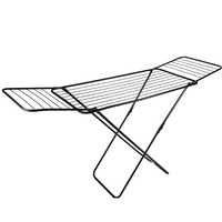 Support en tissu réglable en forme de papillon pliable pour balcon Support pour sèche-linge