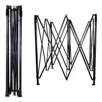 Tente de salon professionnelle pop-up 10x10 personnalisée, avec structure en acier thermolaqué, imperméable, pour exposition extérieure et événements sportifs, haute qualité